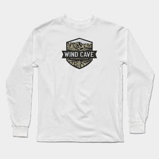 Wind Cave National Park US Long Sleeve T-Shirt